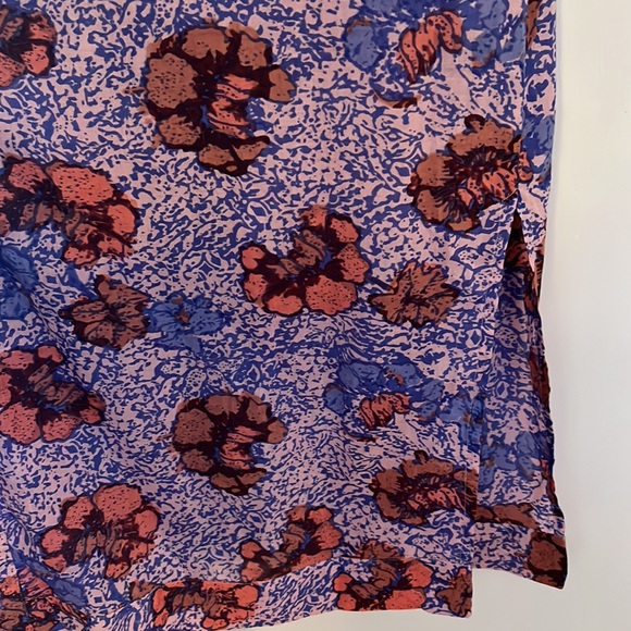 Cleobella NWT M/L Zoya Duster floral open front rope organic cotton - Picture 5 of 6